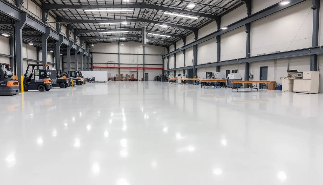 Lås opp kraften i epoksygulv for dine flerbruks industrilokaler. - Nordflo