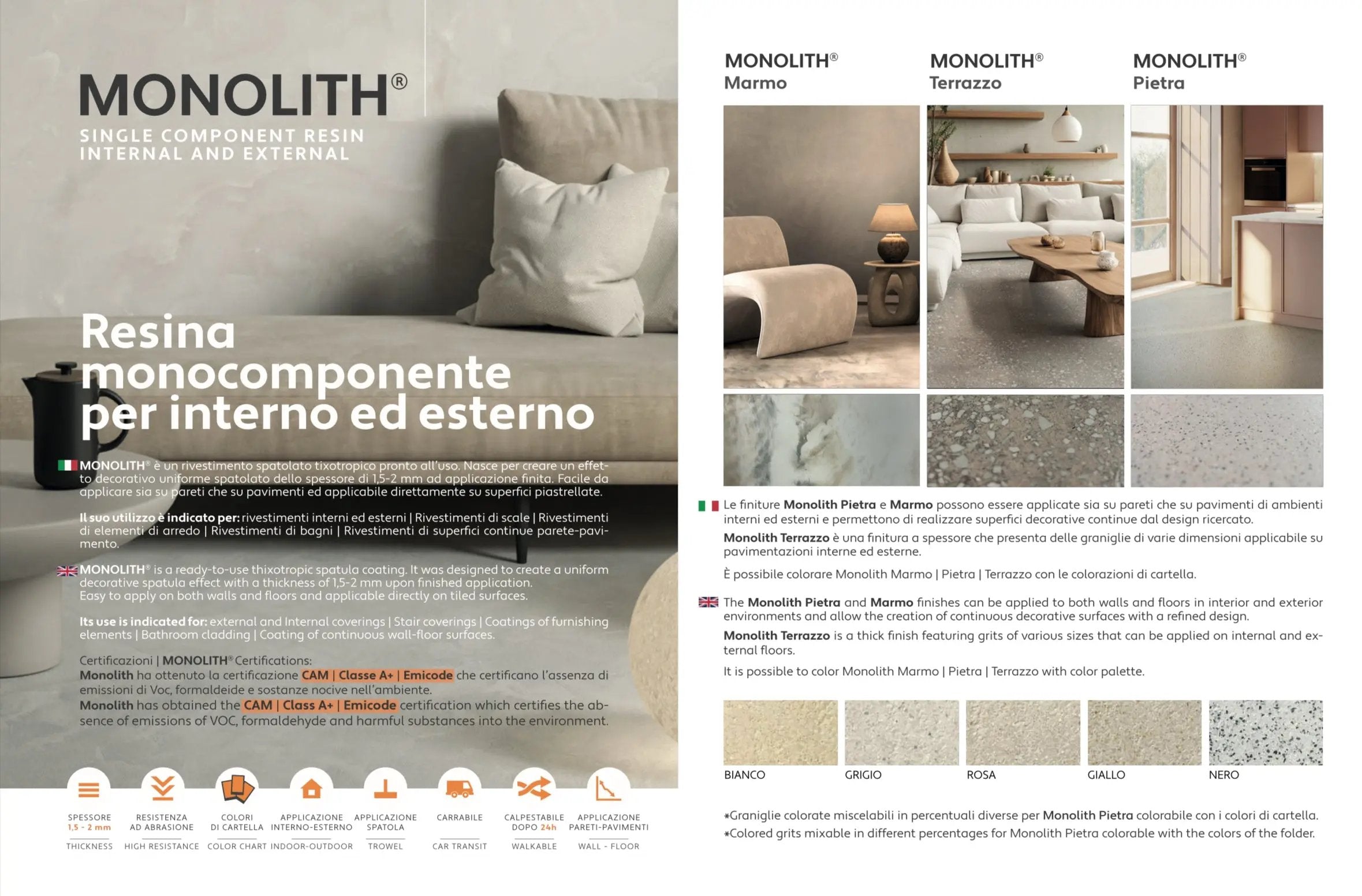 MONOLITH 20kg Nordflo