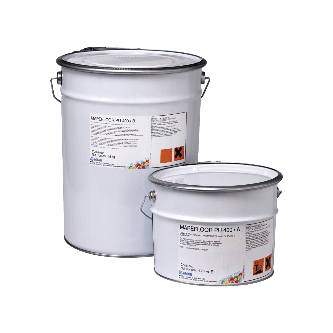 MAPEFLOOR PU 400 - Ideelt Polyuretan Gulvbelegg for holdbare gulvbelegg i epoxy.