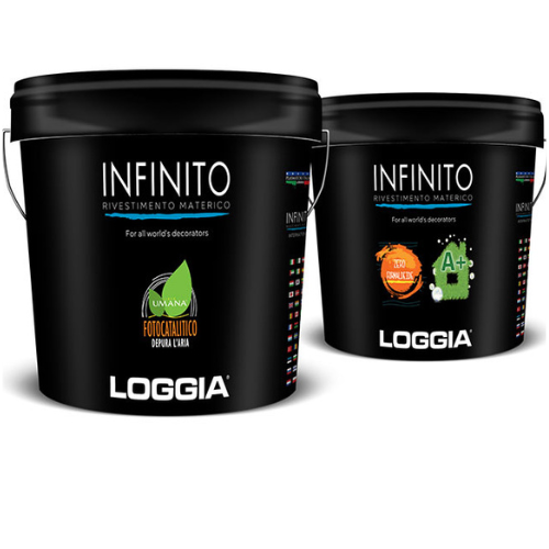 INFINITO Carrara decorative marble finish products from Nordflo, showcasing premium quality for modern design.