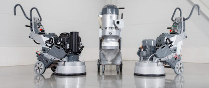 Betongsliper L20S7 / L20ES7 / L20OES7 – 20" betongslipere med kraftige motorer for prosjekter