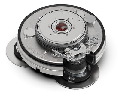 Propan Betongsliper L31GS7 – 31" detalj av slipehoder og motor for kraftig ytelse