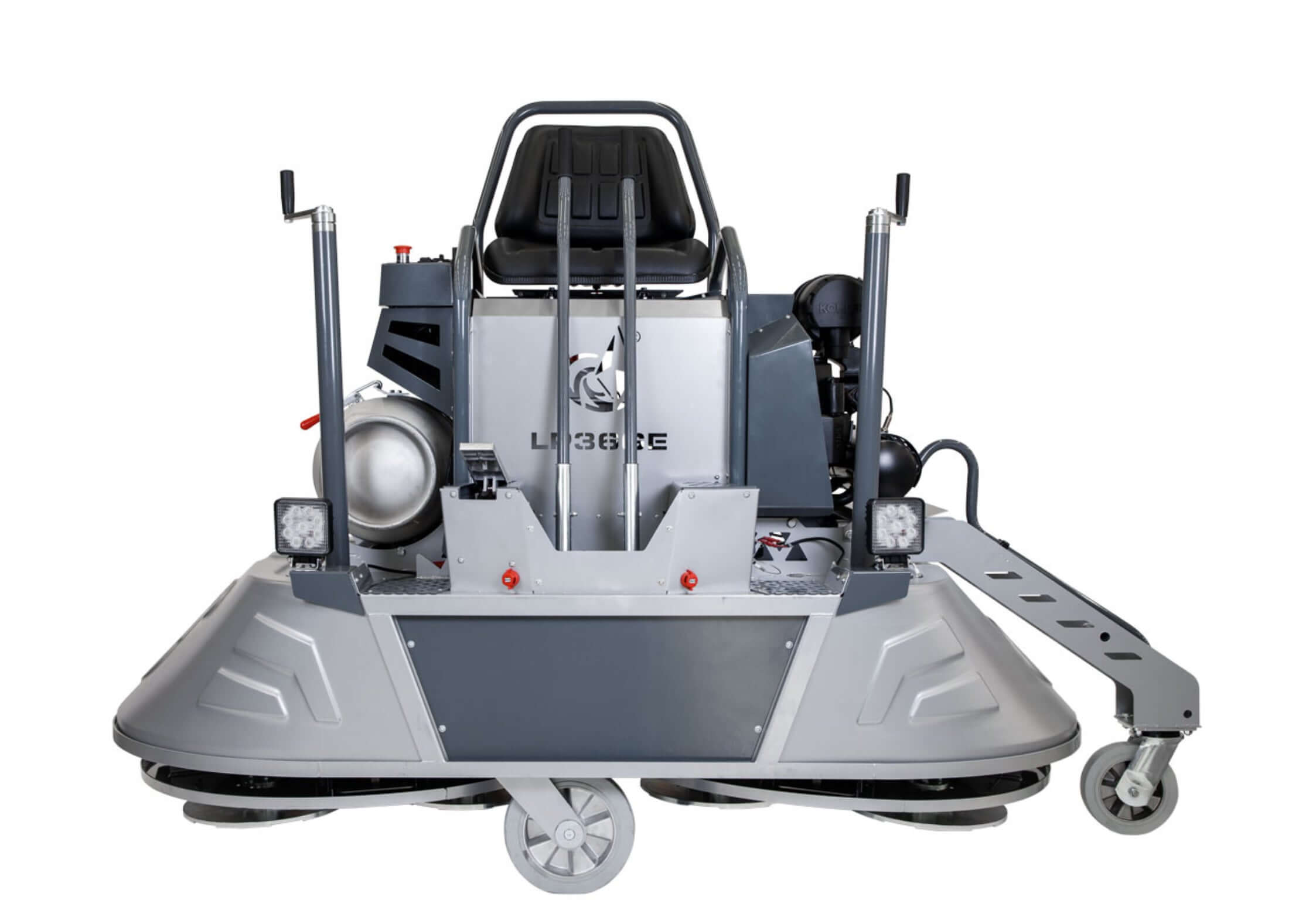 LP36GE – 80" Propanbasert Ride-On Poleringsglatter med robust design og KOHLER-motor for effektiv betongpolering.