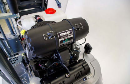 LP36GE – 80" Propanbasert Ride-On Poleringsglatter with KOHLER engine for powerful concrete polishing.