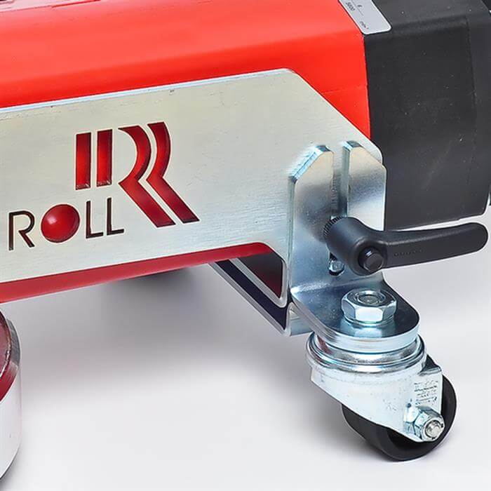 RO-180 – Håndsliper for betong med effektivt design og robust hjul for enkel manøvrering.
